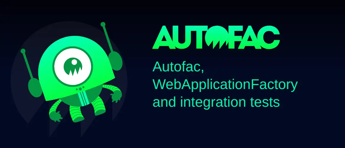 A title image for the blog featuring the Autofac logo